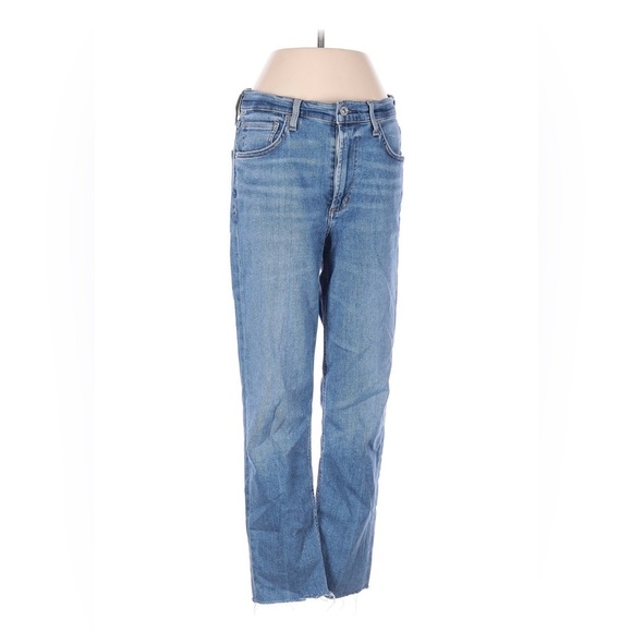 Citizens of Humanity Isola high rise straight slim crop jeans size 27 2083-1591 - Picture 5 of 6
